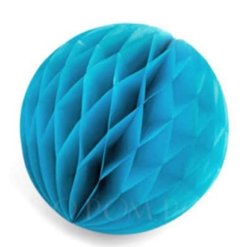 Honeycomb Tissue Ball — Sky Blue