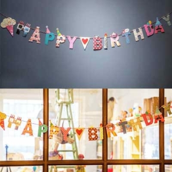 Birthday Party Banner — Happy Birthday Banner