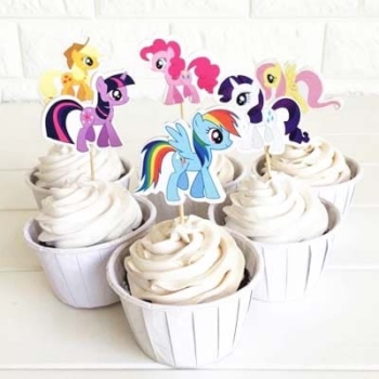 Cupcake Toppers — My Little Poney 24pcs/set