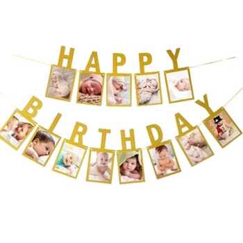 Party Photo Banner — Happy Birthday Photo Banner