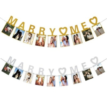 Party Photo Banner — Marry Me Photo Banner