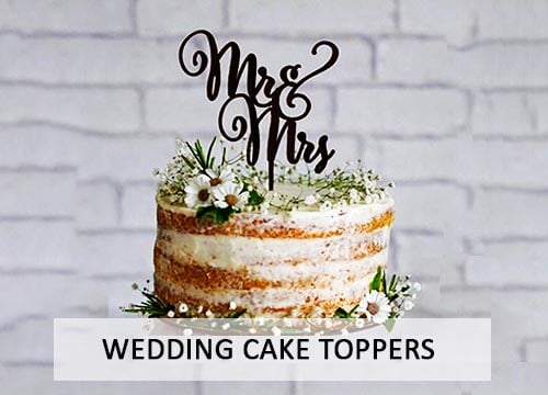 WEDDING CAKE TOPPERS