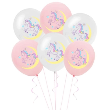 Unicorn Printed Balloons — Package B