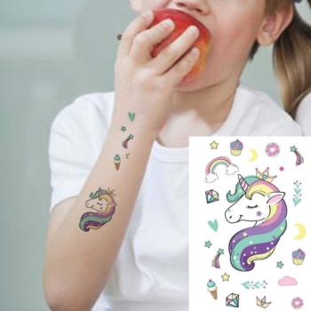Kids Temporary Tattoo – Unicorn Bec656