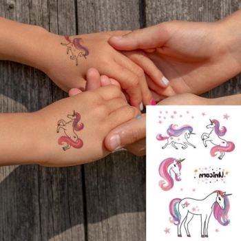 Kids Temporary Tattoo – Unicorn Bec670