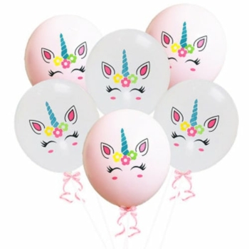 Unicorn Printed Balloons — Package C