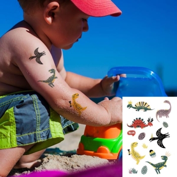 Kids Temporary Tattoos – Dinosaur Bec-735