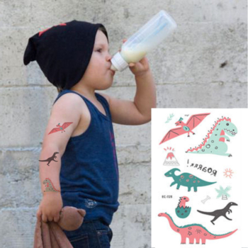 Kids Temporary Tattoos – Dinosaur Bec-728