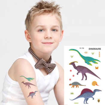 Kids Temporary Tattoos – Dinosaur Bec-734