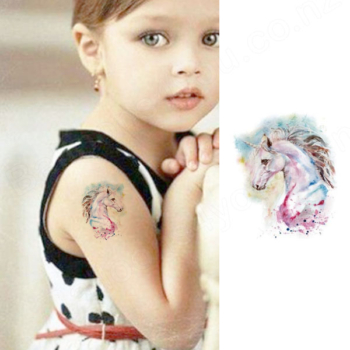 Kids Temporary Tattoo – Unicorn Bcd023