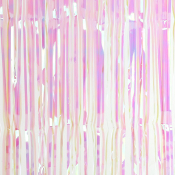 Foil Curtain Backdrop1m X 3m — Light Pink