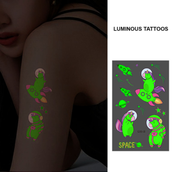 Uv Glow IN the Dark Tattoos — Bei-052