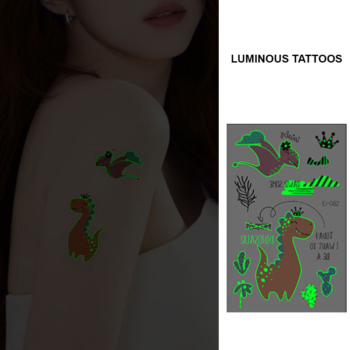 Uv Glow IN the Dark Tattoos — Bei-82