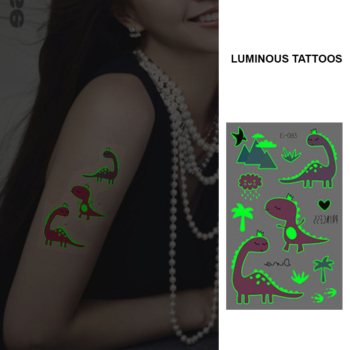 Uv Glow IN the Dark Tattoos — Bei-83