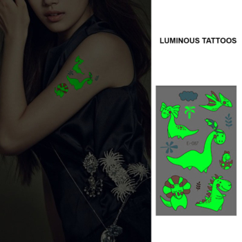 Uv Glow IN the Dark Tattoos — Bei-87