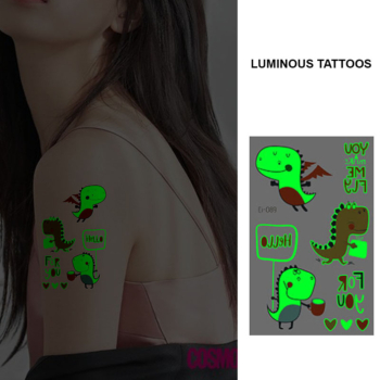 Uv Glow IN the Dark Tattoos — Bei-89