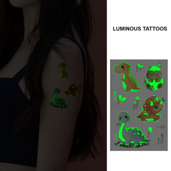 Uv Glow IN the Dark Tattoos — Bei-92