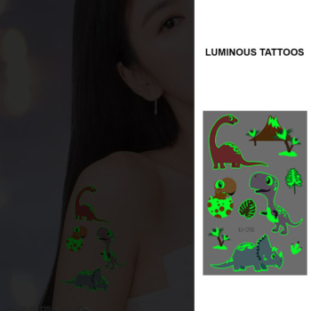Uv Glow IN the Dark Tattoos — Bei-93