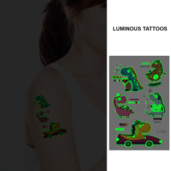 Uv Glow IN the Dark Tattoos — Bei-96