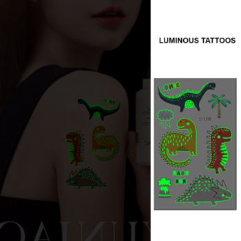 Uv Glow IN the Dark Tattoos — Bei-98