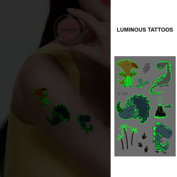 Uv Glow IN the Dark Tattoos — Bei-99