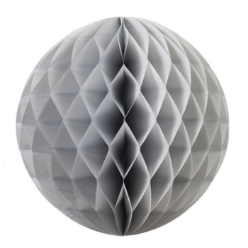 Honeycomb Tissue Ball — Grey