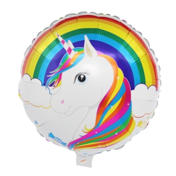 Unicorns Foil Balloons – Rainbow Unicorns 18″