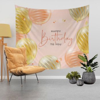 Birthday Party Scene Setter and Wall Backdrop Banner — Pwb16