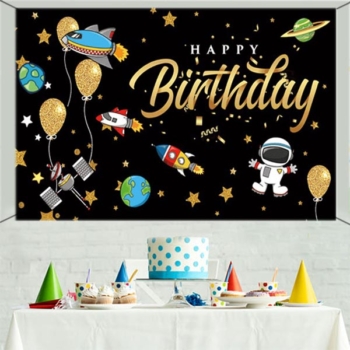 Outer Space Party Scene Setter and Wall Backdrop Banner 180cm — Pwb06