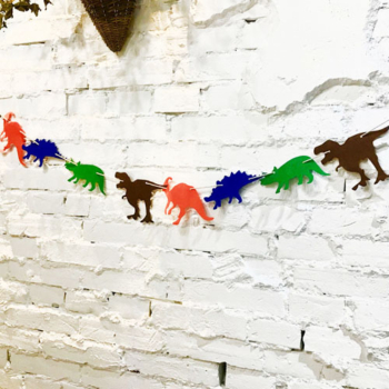 Dinosaur Wall Backdrop Banner