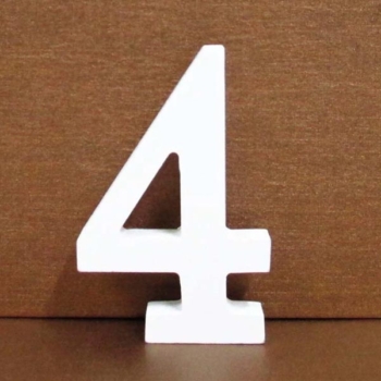 Free Standing Wood Number 4
