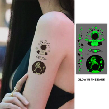 Uv Glow IN the Dark Tattoos — Bei-108