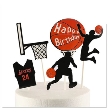 Birthday Cake Topper — Basketball