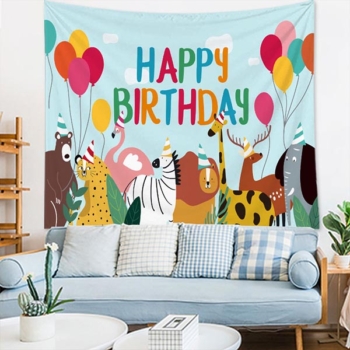 Safari Party Scene Setter and Wall Backdrop Banner — Pwb21