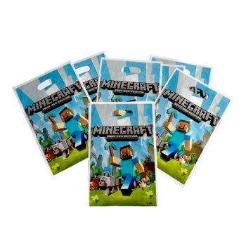 Minecraft Birthday Party Loot Bags – 10bags