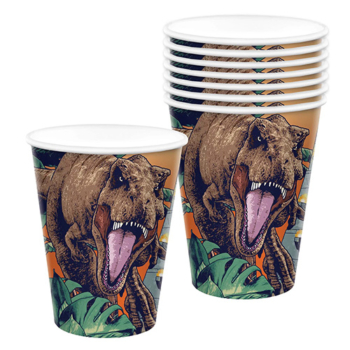 Jurassic into the Wild 9oz / 266ml Paper Cups
