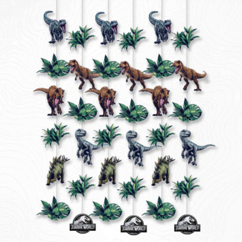 Jurassic into the Wild Hanging String Decorations