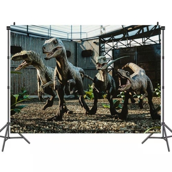 Jurassic Park Party Wall Background Decoration