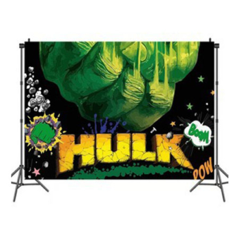 The Hulk Superhero party Wall Background Decoration