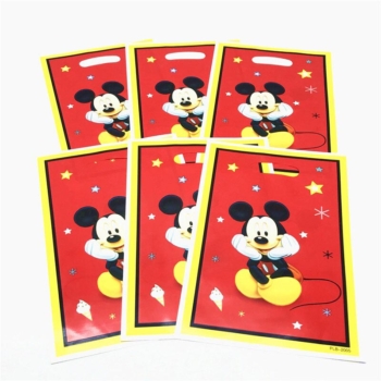 Mickey Mouse Party – Red Mickey Mouse Happy Birthday Loot bags (10pcs)