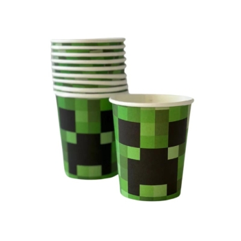 Minecraft Party Theme Party Cups (10pcs)