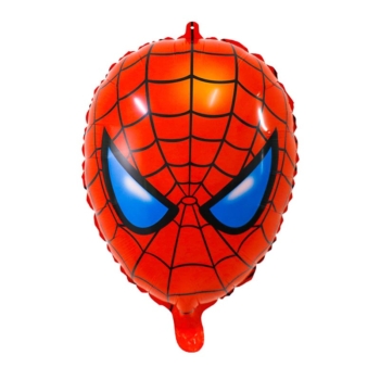 Spiderman Foil Balloon — Blue Eyes Spiderman head
