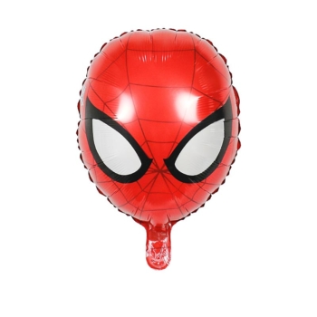 Spiderman Foil Balloon — White Eyes Spiderman 43cm