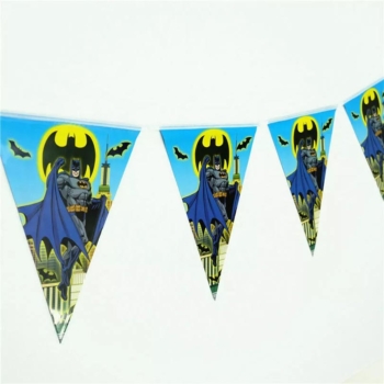 Batman Party Hanging Flag banners