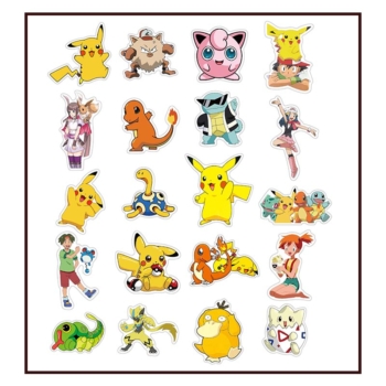 Pokemon Party Stickers 50pcs